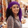 Traditional Belly Dance Accessories Crochet Dance Costume Headwear Coin Headscarf  Folk Dance
