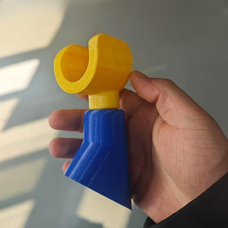 

Creative 3D Printed Wall Hook Without Drilling Multifunctional Storage Hook for Hanging Headphones Backpacks Home Decoration синий