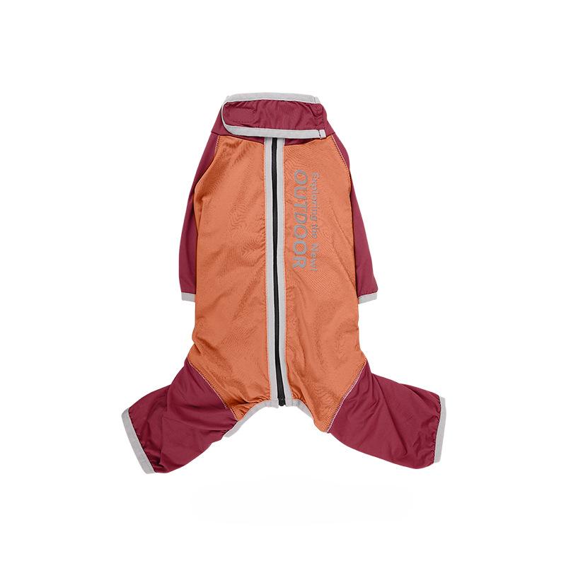 

Cool dog four-legged clothes summer thin fun pie pet than bear schnauzer puppy summer breathable 2XL