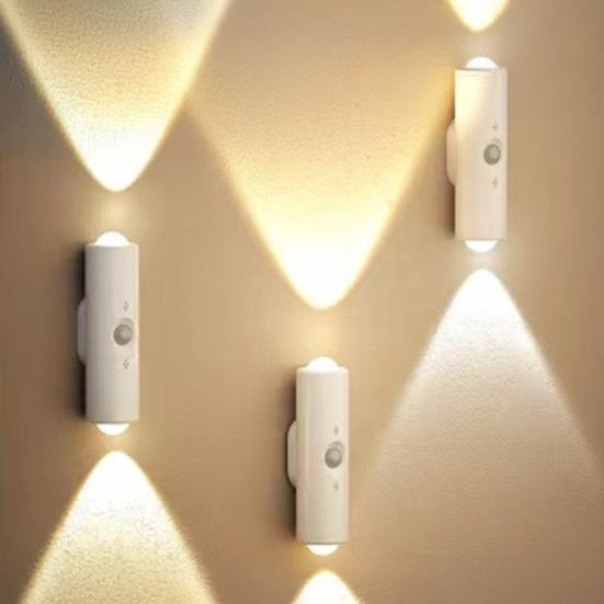 Bewegungssensor-Licht für den Innenbereich, wiederaufladbares, intelligentes Sensor-LED-Licht mit magnetischer Montage für Schlafzimmer, Flur, Treppe, Kinderzimmer