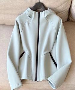 Veste à capuche noire à cordon de serrage style coréen pour femmes 2024 - Haut d'automne tendance