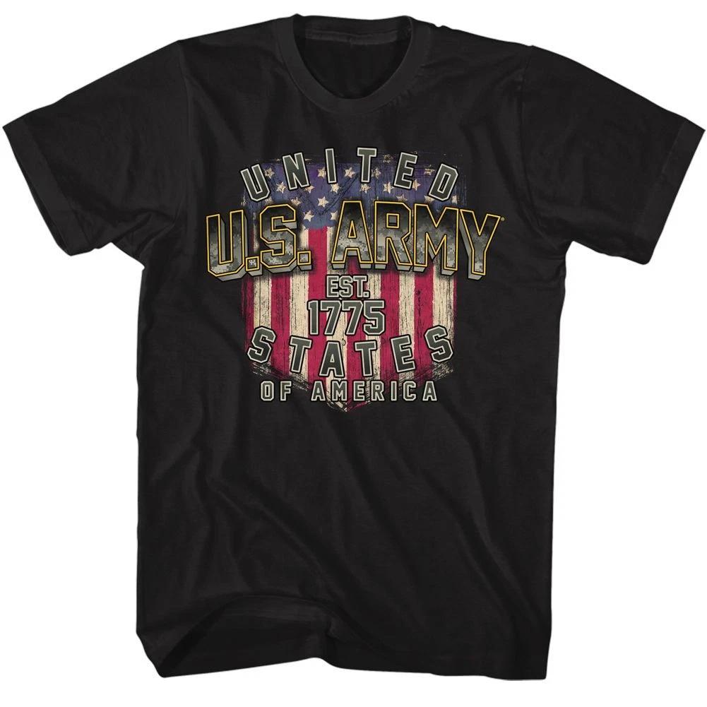 Army US Army And Flag Black Brands Children s T-shirt 150