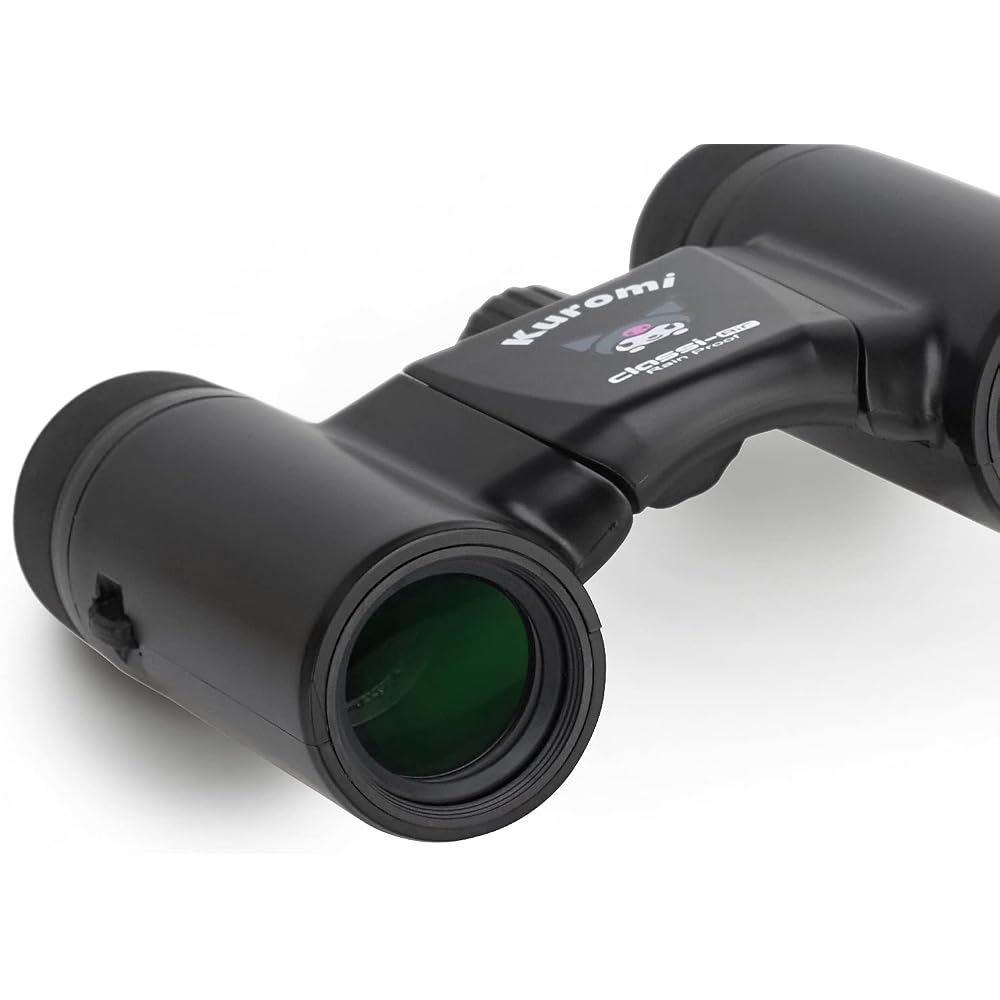 Kenko Sanrio Binoculars for Concerts, 8x Magnification, 21mm Objective Lens, Ultra-Lightweight & Ultra-Compact, Rainproof, Multi-Coated, Black SK-CL08