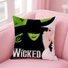 Epic Classic Dark American Movie WWicked Cushion Cover Pillowcase Short Plush Invisible Zipper Room Sofa Cushion Cover