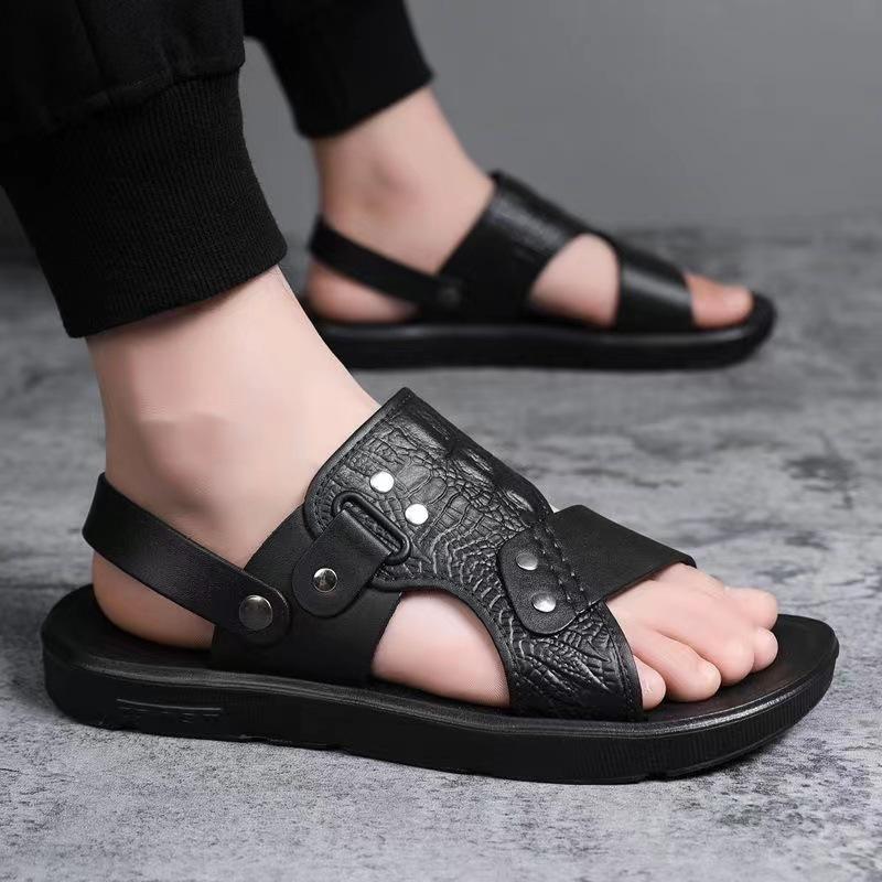 New Men's Sandals Quick-drying Wear-resistant Outer Slippers Two Wear Men's Slippers Men's Sandals Daily
