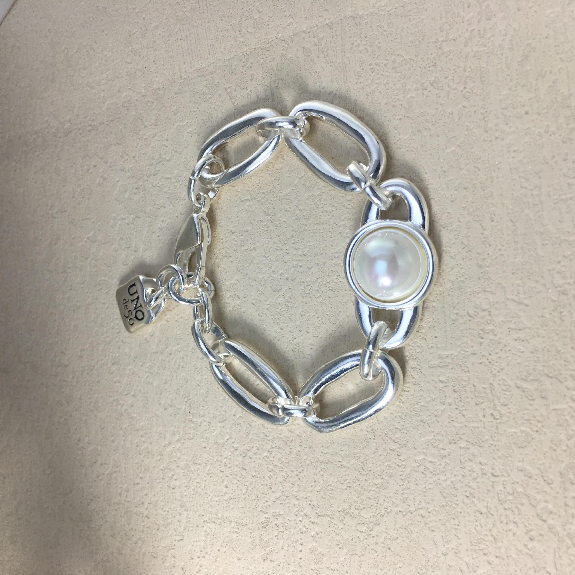 2024 UNOde50 Exquisite Gemstone Women s Bracelet - Best-Selling, High-Quality, Romantic Design
