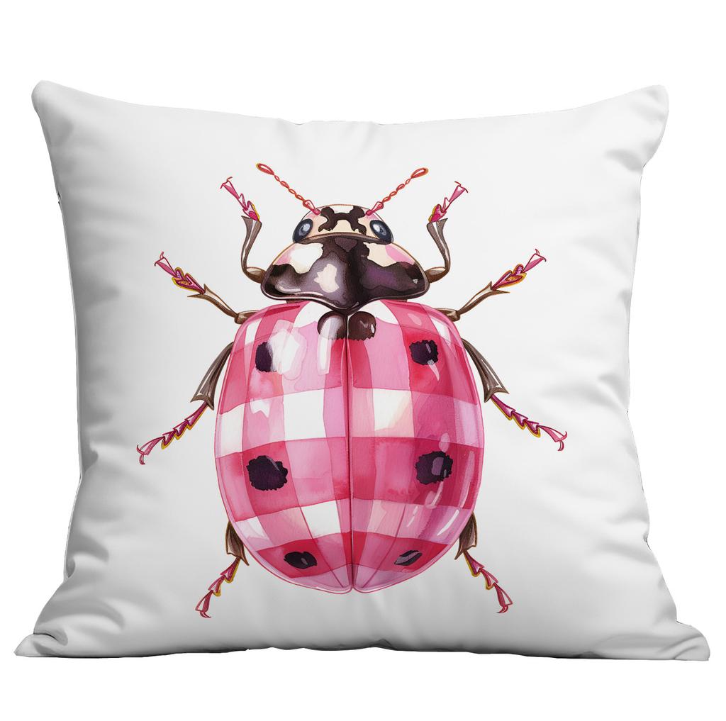 New Retro Pink Spring Farmhouse Pillowcase Home Living Room Sofa Cushion Pillowcase