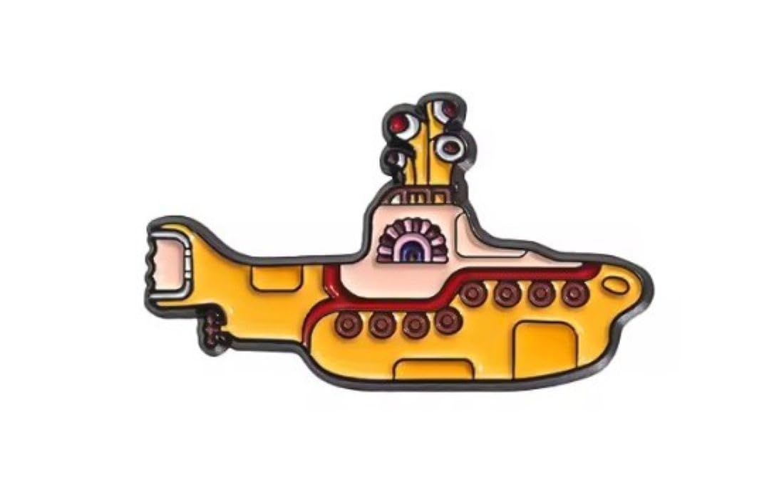 

Yellow Submarine Pin Badge Size (approx.) 3.5cm x 2cm [Used]