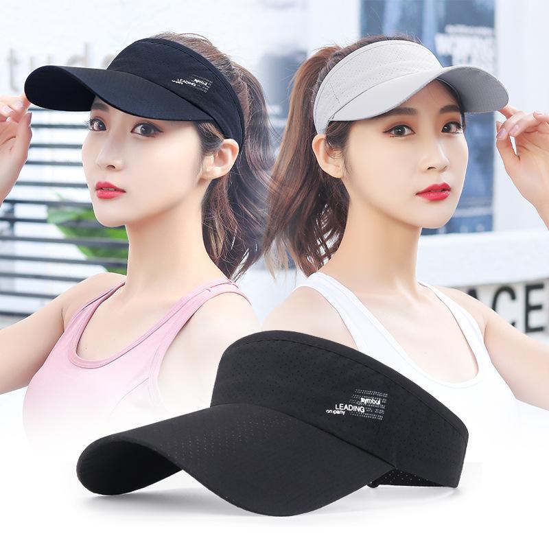 Summer Hats Extended Brim Sun Protection Open-top Hats Men's Outdoor Baseball Caps Summer Quick-drying Caps