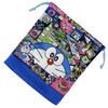 Large Sanrio Canvas Double-Sided Printed Drawstring Tote Bag, Eco-friendly Storage Solution