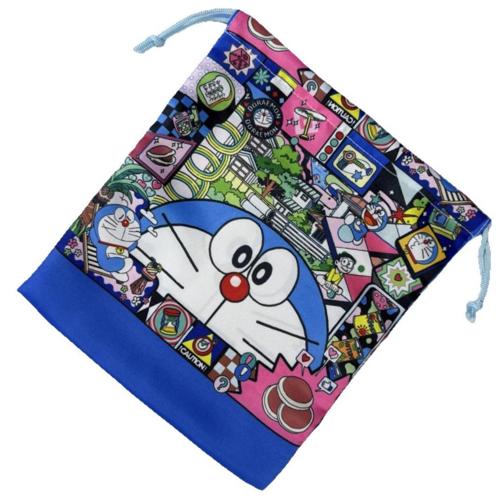 Large Sanrio Canvas Double-Sided Printed Drawstring Tote Bag, Eco-friendly Storage Solution