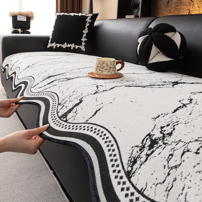 One-Piece Special-Shaped Four-Season Universal Sofa Cushion  New Light Luxury High-End Fixed Non-Slip Sofa Seat Cushion