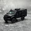MVA models diecast  Collection  1/64 scale SWAT Armored Vehicle with Figure Alloy Car Model Of Holiday Gifts Company Gifts