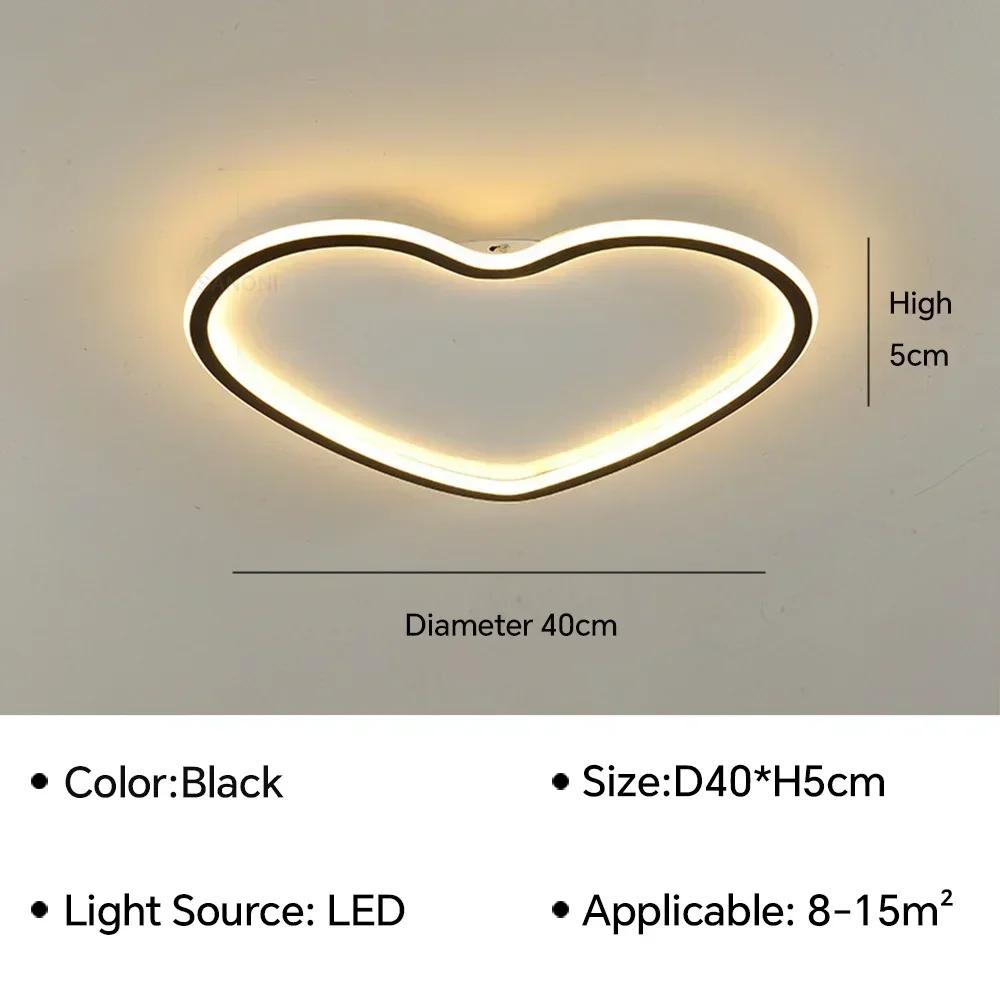 

Modern LED Ceiling Lamp For Living Dining Bedroom Study Aisle Balcony Chandelier Luster Indoor Home Decoratioan Lighting Fixture Warm White