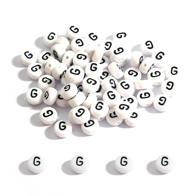 Brățară Handmade Mărgele 4*7mm Mărgele Acrilice Alfabet Mărgele Plate Instrumente de Înșirat Manual DIY pentru Copii Accesorii Bijuterii pentru Mărgelit Brățări Făcute Acasă