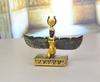 Egyptian Winged Earth Goddess Resin Figurine for Home, Club, Museum, or Hotel Décor