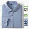 New 100% Pure Cotton Striped Shirt For Men's Long Sleeve Casual Regular Fit Soft Comfortable Business Social Shirts Men Clothing
