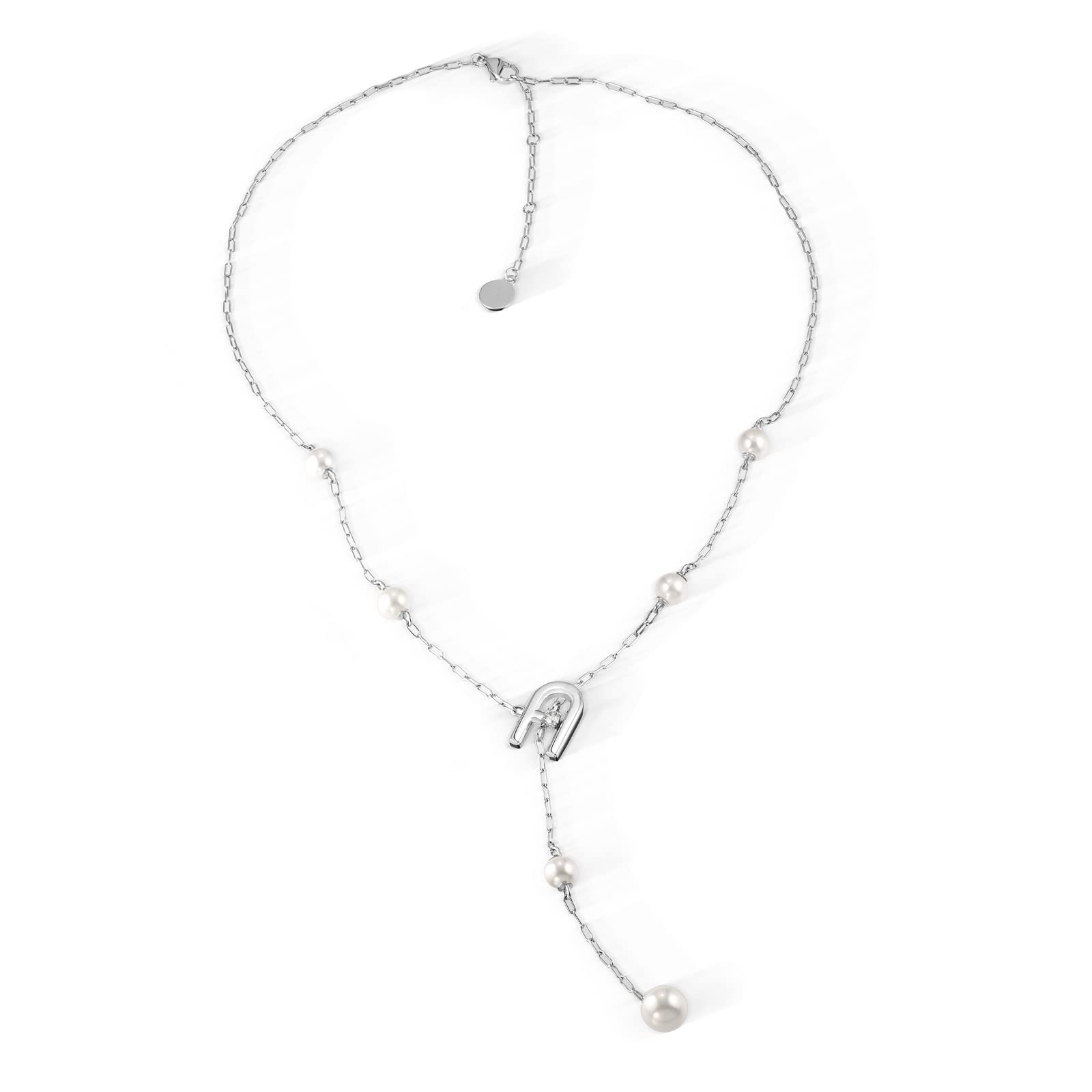 

FURLAACCESSORY Accessory OCTAGONAL NECKLACE FJ0521NTU Regular Warranty JEWELRY Jewelry Necklace Brand [Furla] Women s [Item] серебряный
