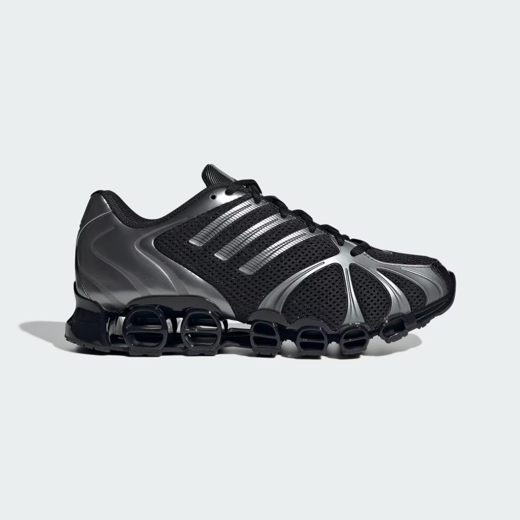 JQ0553 adidas Mega Ghostride Preto Essencial Metálico de Ferro (mulheres)