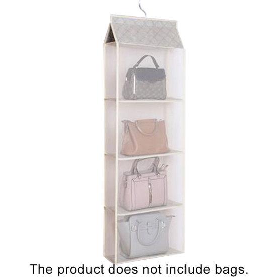 2/3/4-Layer Dust-proof Wardrobe Storage Bags Foldable Hanging Holder Organizer
