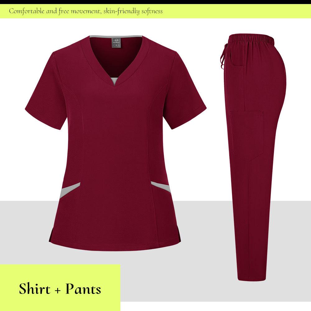 Short Sleeve Scrub Suit - Medical & Nursing Uniform