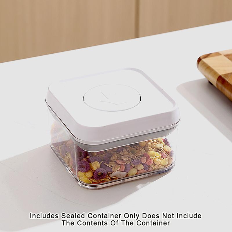 

Контейнер для зберігання харчових продуктів з вакуумною герметизацією натискного типу Контейнер для кухонного зберігання Контейнер для зберігання кавових зерен та зерна A1