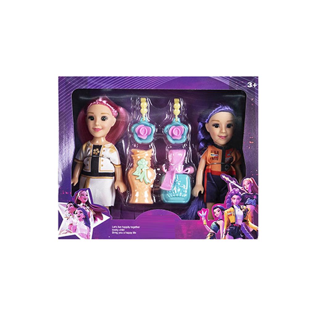 Fashionable Plastic Doll Figures Collection With Unique Stylish Outfits And Colorful Hairstyles Perfect Gift For Kids To And Creat