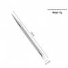 Double-Ended Steel Nail Art Pusher & Cuticle Remover with Sanding Block