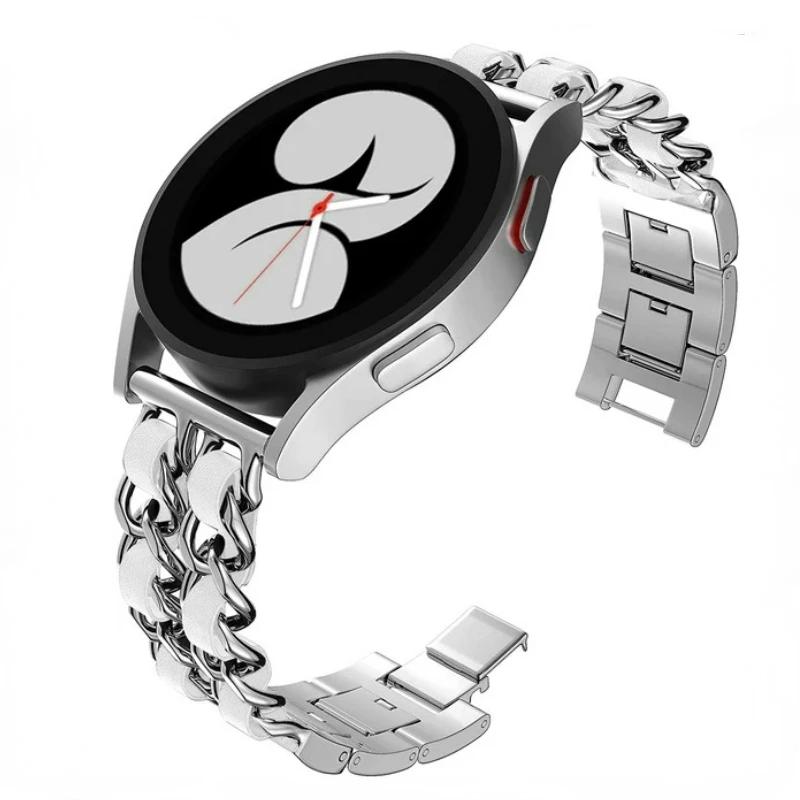 20mm 22mm Metal Strap For Samsung Watch 7 6 5 4 3 Amazfit GTR/GTS Bracelet Wristband For Huawei Watch 4/GT4-3-2 Xiaomi S4/3 Band
