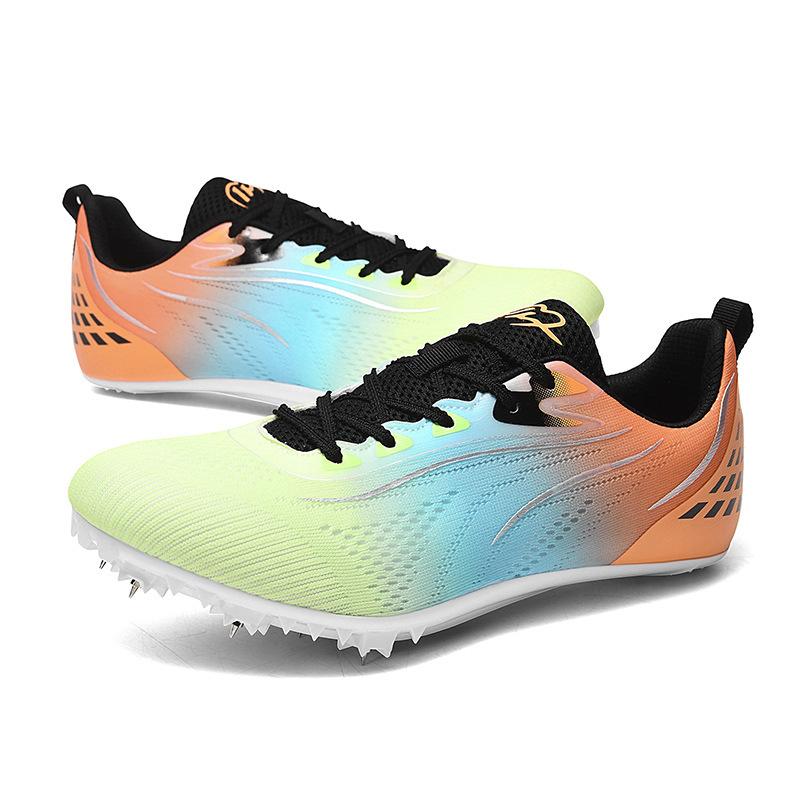 Track Shoes 2025 New Boys and Girls Youth Competition Track and Field Eight Nails Running Spikes Sports Running Shoes