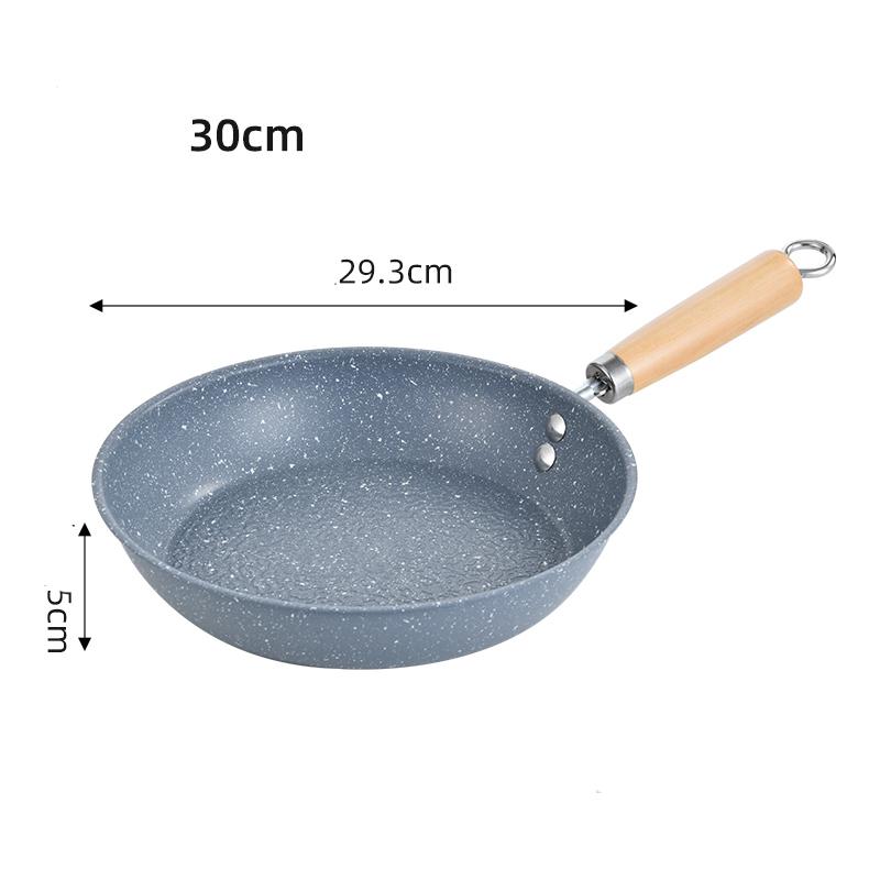 26cm/28cm/30cm Non-stick Frying Pan Wok Home Egg Steak Skillet Induction Gas Stove kitchen Cookware Pancake Saucepan cooking pot