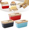 Butter Dish Container Kitchen Accessory Cheese Keeper Storage Box for Household
