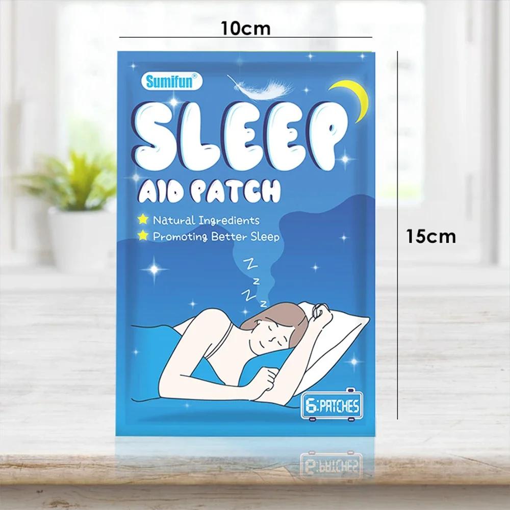Sleep Aid Patches Treat Reduce Anxiety Headaches Nervousness Weakness Relieve Sleep
