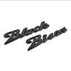 IXEA6 3D Metal Sticker WALD Black Bison Logo Car Side Fender Rear Trunk Emblem Badge Accessories For Mercedes-Benz A/B/GLA/CLA AMG