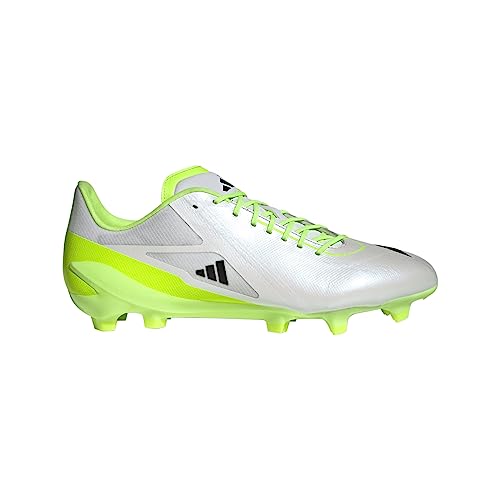 Adidas adizero RS-15 Pro FG Rugby Footwear, White, HP6810 [Japan Size: 25.0cm]