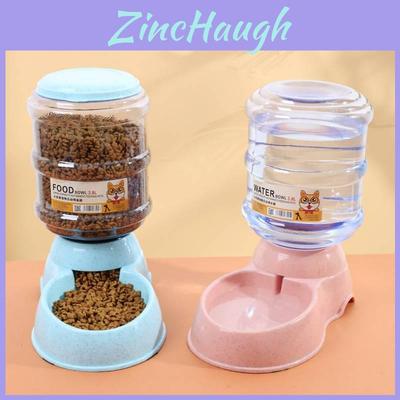 Durable Plastic Pet Feeding Station 3.8l Automatic Water Dispenser