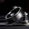 Stainless Steel Anxiety Fidget Spinner Rings for Men Cool Punk Spinning Rotate Rings for men Anti Stress Wedding Band Jewelry