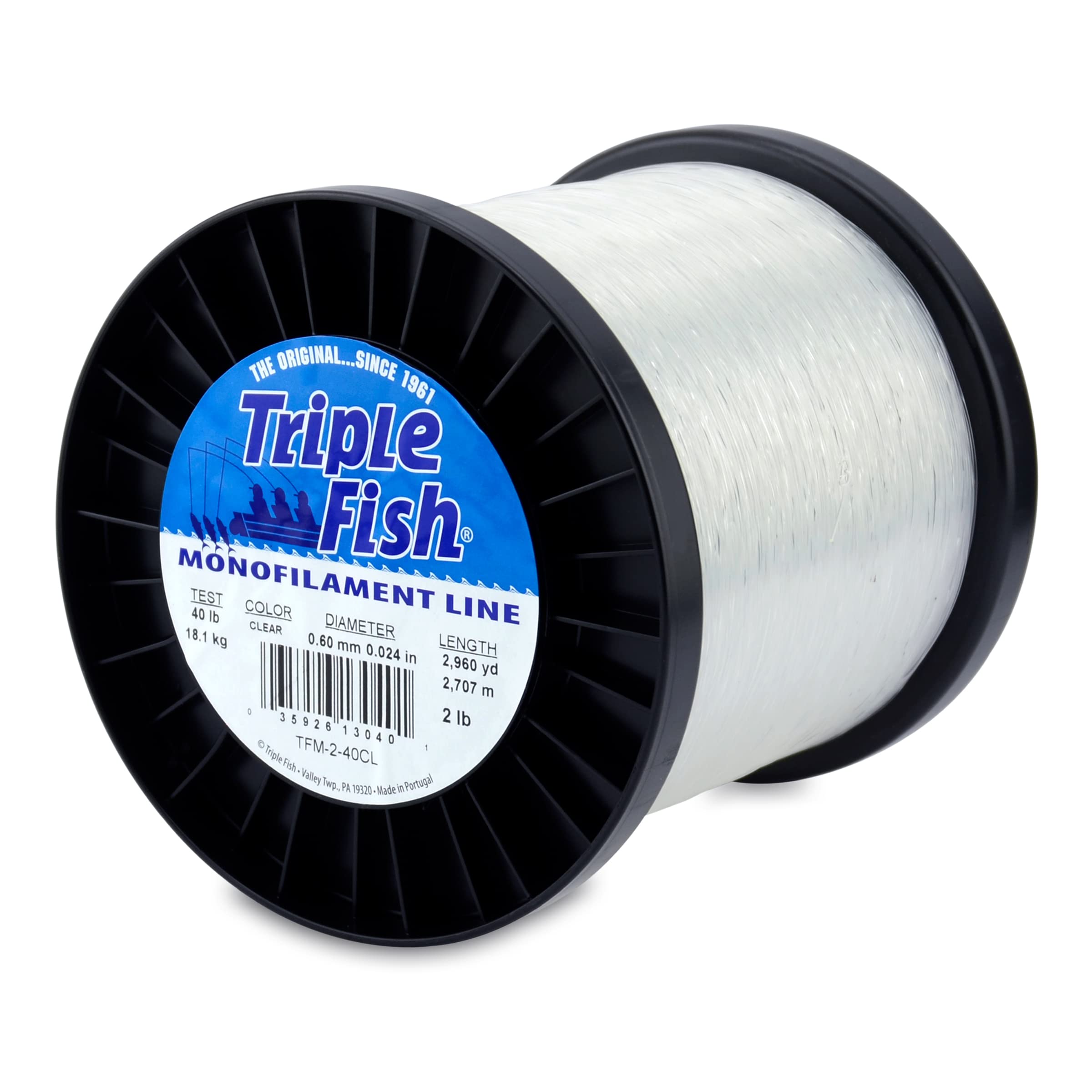

Triple fish monoline clear