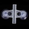 40PCS PVC Aquarium Fish   Suction Cup Separating Board Divider Support Clip