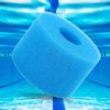 Waschbarer Poolfilter   Wiederverwendbare konzentrische Schwammsäule für Schwimmbecken