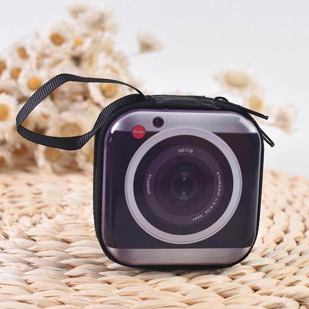 Player Pattern Small Wallet Earphone Cable Storage Bag Coin Purse Cute Cartoon Change Zipper Pocket
