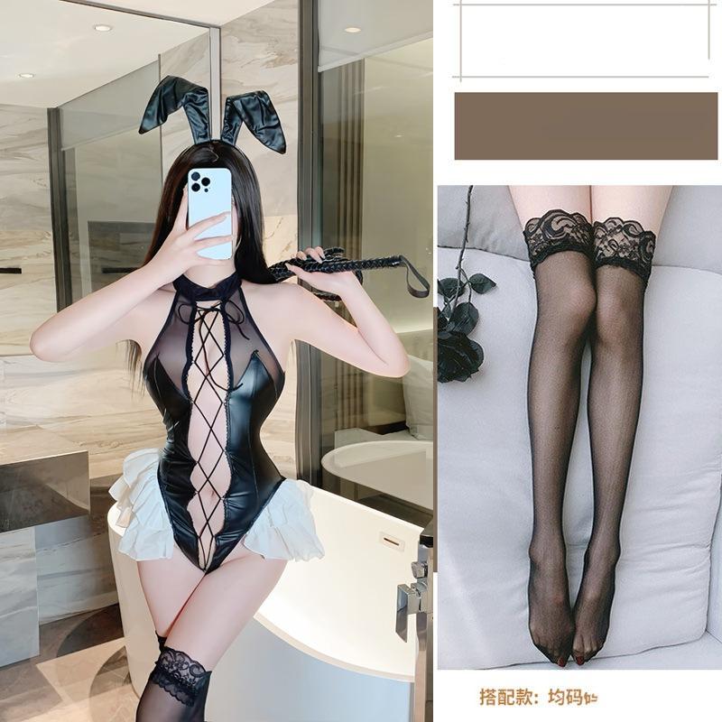 Smoke lingerie pure lust bunny sexy uniform qn seduction flirting straps cosplay seduction even