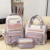 Schoolbag Schoolbag Female High School Student High Value Large Capacity Girl Junior High School Student Backpack Girls 1011 New Student Backpack