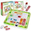 Educational Magnetic Parking Lot Educational Slide Puzzle Maze Toy for Develops Logical Brain and Dementia Perfect As a Birthday Entrance or Toy Carts