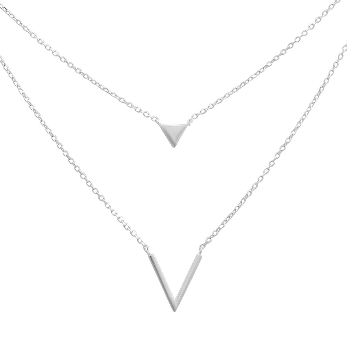 

Silver necklace without stones, item weight 4.24 g (2183938) 40-45cm