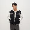 Semir Men's Color Block College Style Baseball Jacket