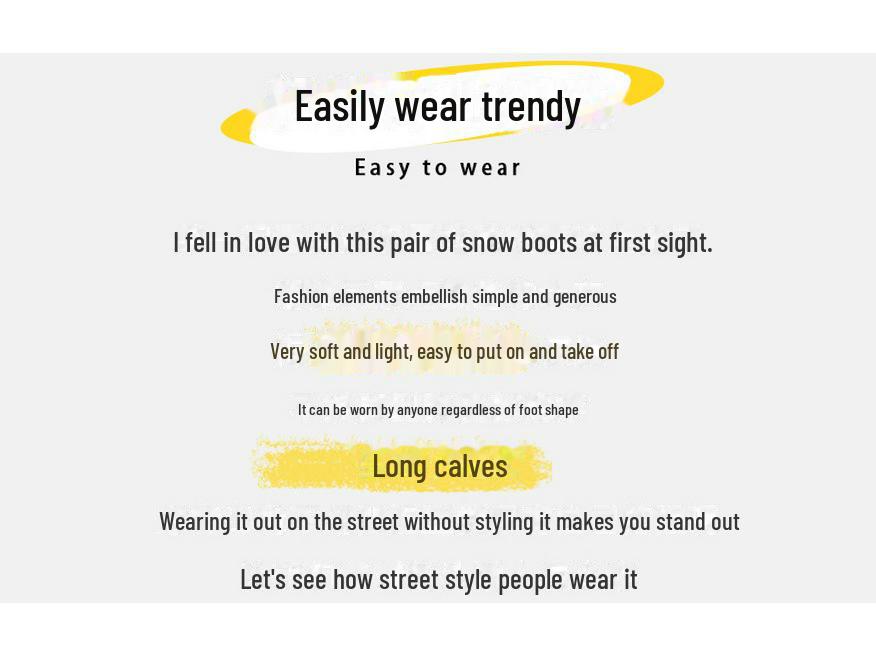 2024 Men's Winter Velvet-Lined Non-Slip Waterproof Snow Boots