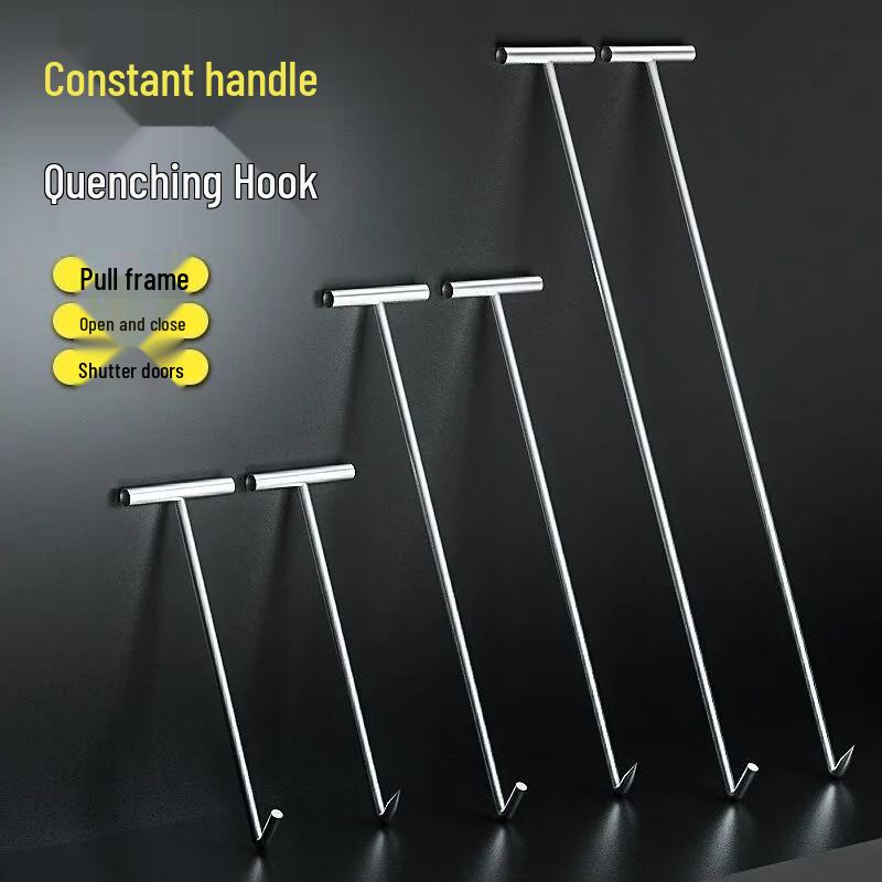 Jiànchéng Edelstahl T-Griff Zuggriff - 50cm Rechtwinklig, 12mm