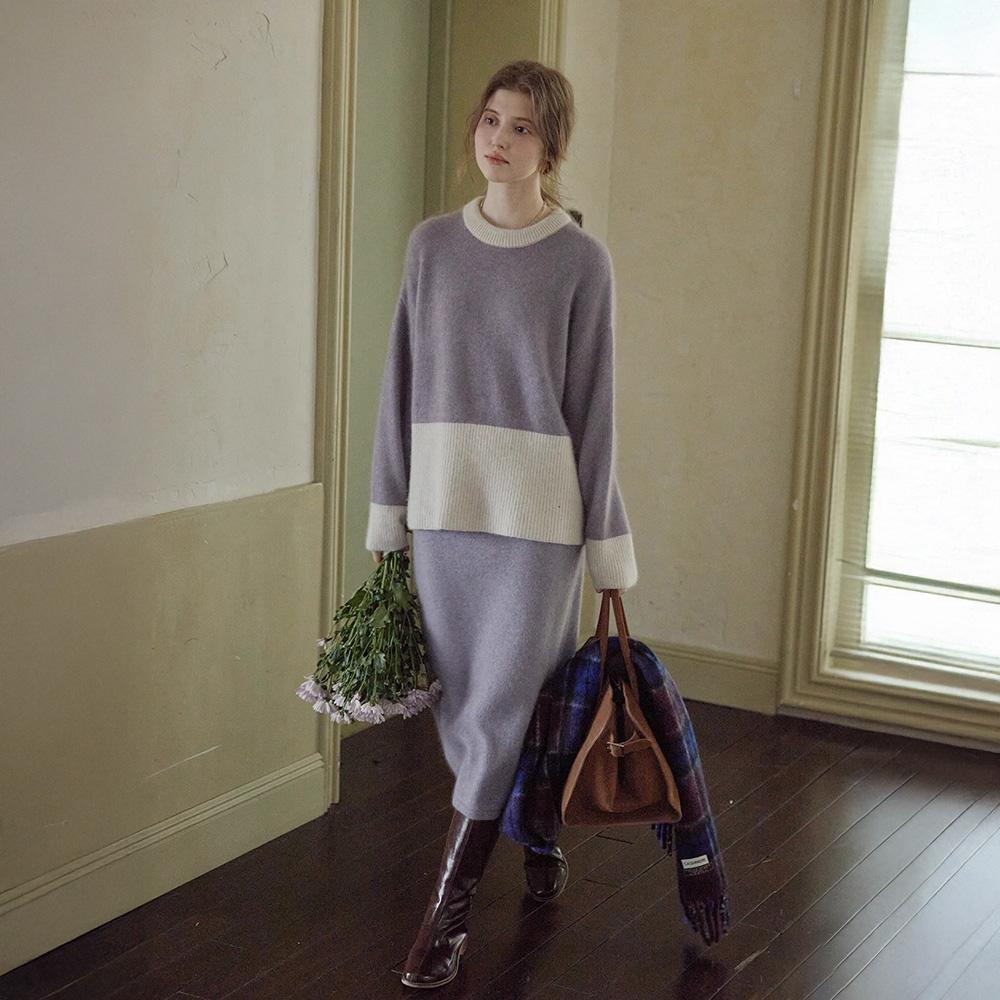 Peulaudeumali Pm_Soft Lavender Pullover Sweater