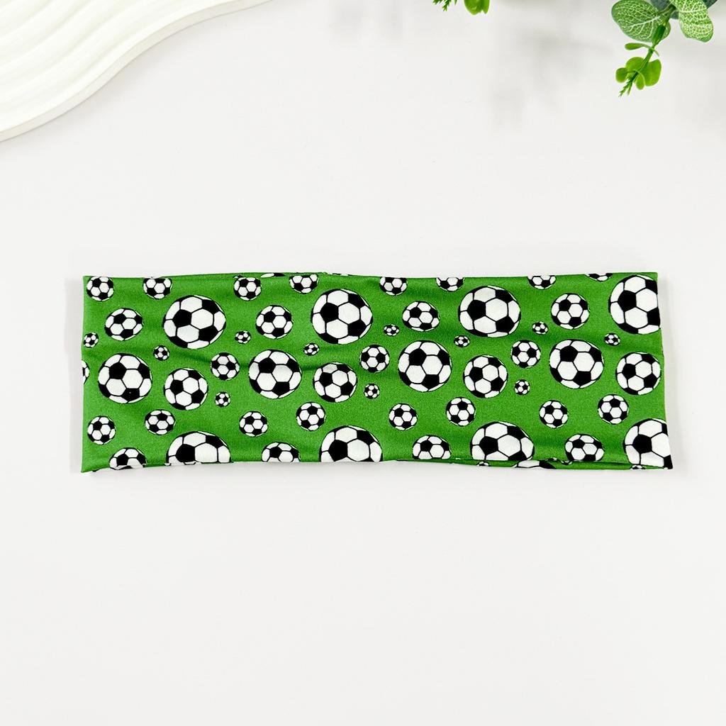 Football Headband, Cheering Headband, Elastic Sports Headband, Unisex Sweatband Headband
